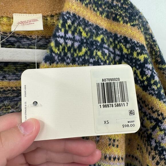 NWT Levis Coit Boxy Cardigan - Picture 14 of 14